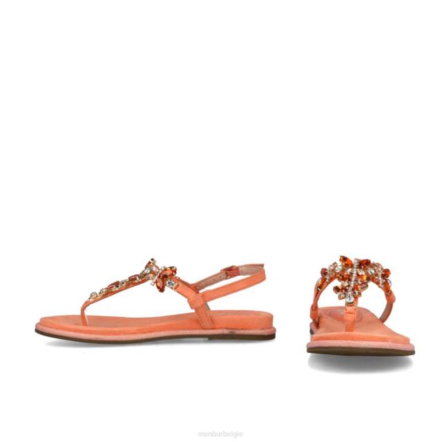 mensae vrouwen Menbur 0RLN154 orenge sandalen