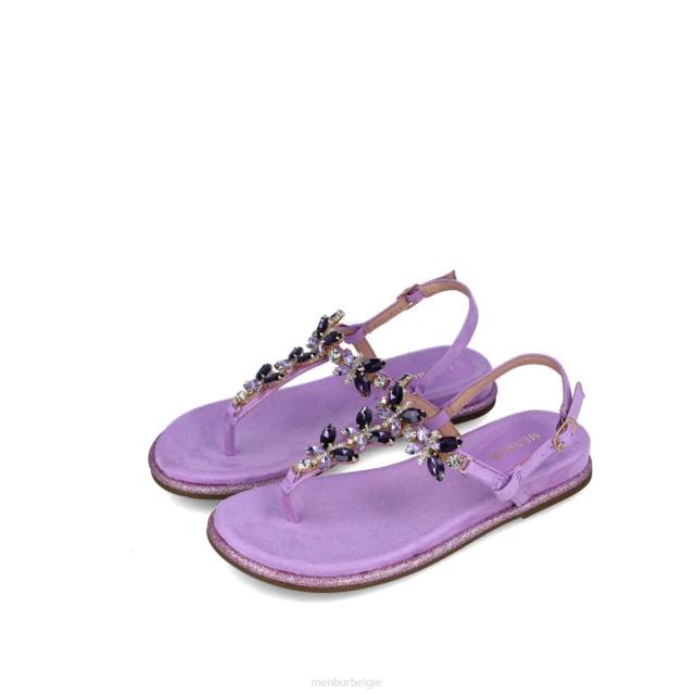 mensae vrouwen Menbur 0RLN2897 paars sandalen