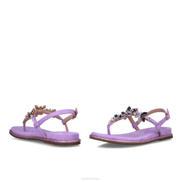 mensae vrouwen Menbur 0RLN2897 paars sandalen