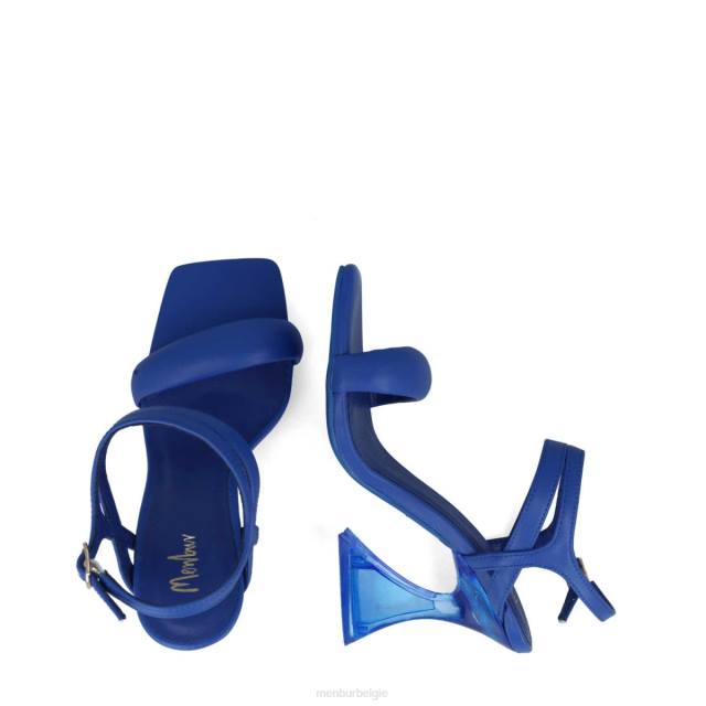 microscoop vrouwen Menbur 0RLN2761 azul medio sandalen