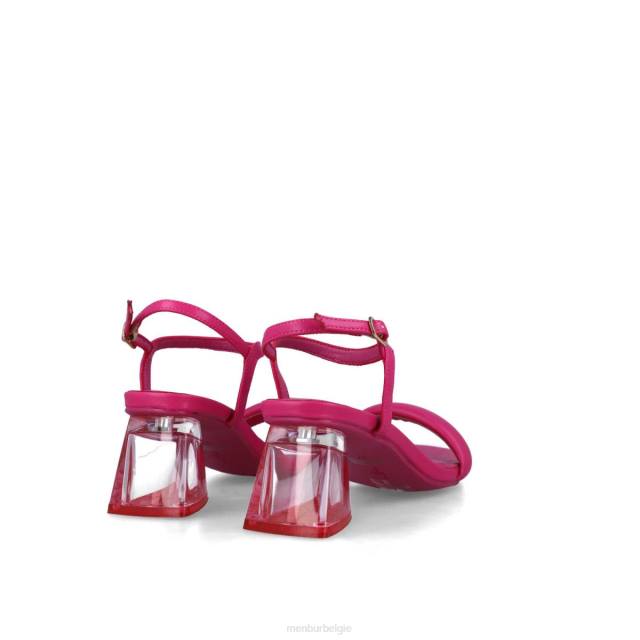 microscoop vrouwen Menbur 0RLN2810 roze sandalen