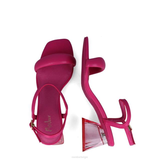 microscoop vrouwen Menbur 0RLN2810 roze sandalen