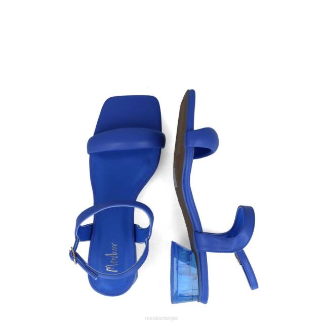 microscoop vrouwen Menbur 0RLN2829 azul medio sandalen