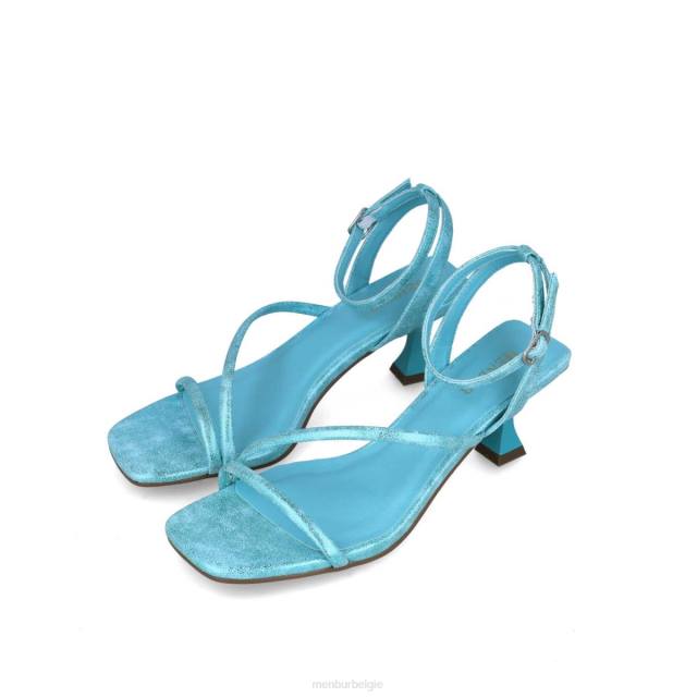 mirfak vrouwen Menbur 0RLN2796 azul helder sandalen