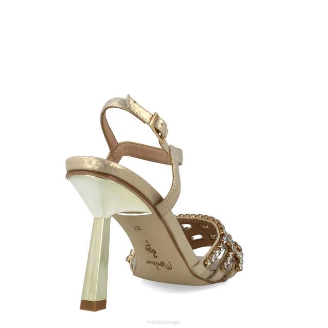 normaal vrouwen Menbur 0RLN147 goud sandalen