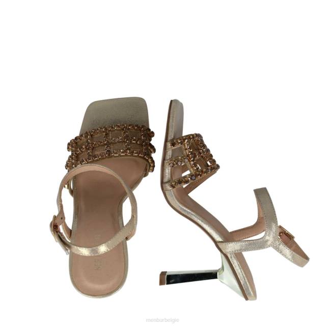 normaal vrouwen Menbur 0RLN147 goud sandalen