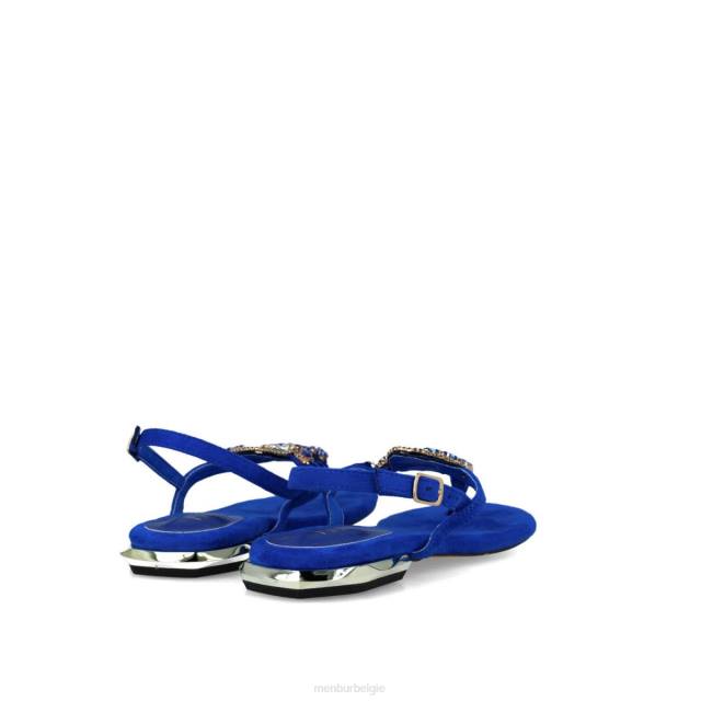 normaal vrouwen Menbur 0RLN2615 azul medio sandalen