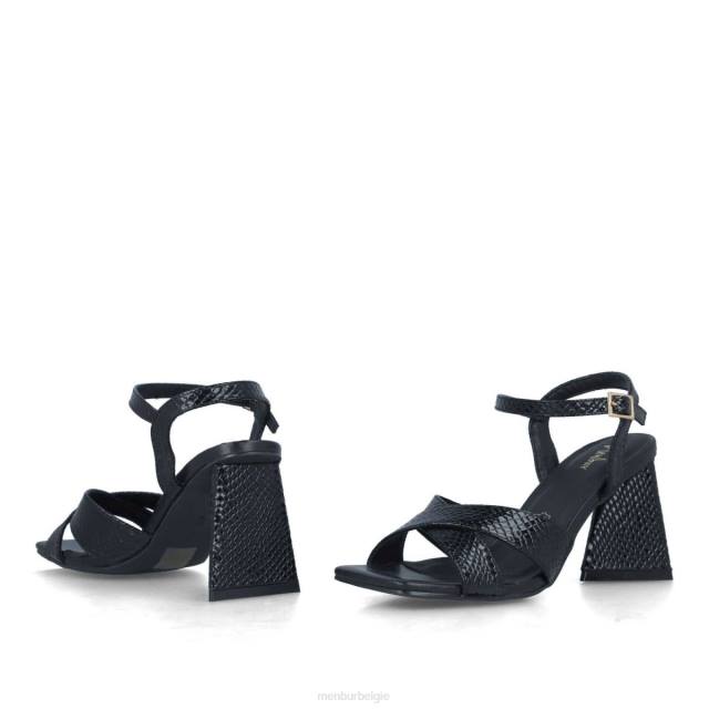 octanen vrouwen Menbur 0RLN102 zwart sandalen