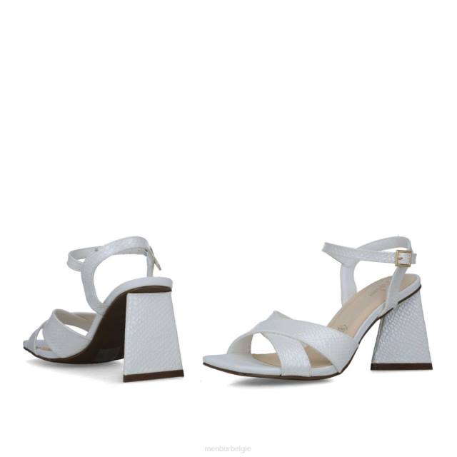 octanen vrouwen Menbur 0RLN2765 wit sandalen