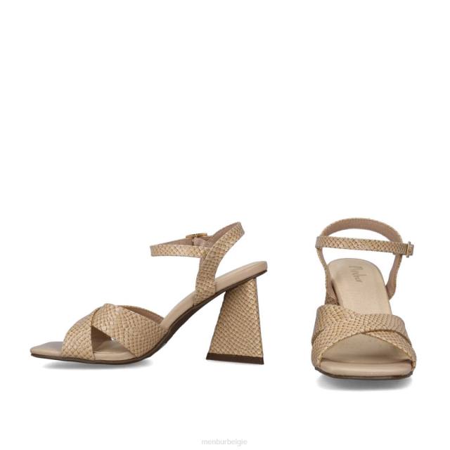 octanen vrouwen Menbur 0RLN2766 beige sandalen