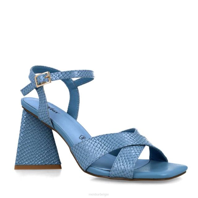 octanen vrouwen Menbur 0RLN2767 azul helder sandalen