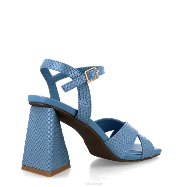 octanen vrouwen Menbur 0RLN2767 azul helder sandalen