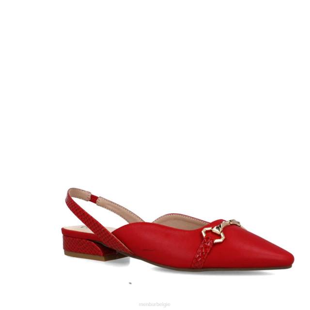 octanen vrouwen Menbur 0RLN2947 rood casual chique schoen