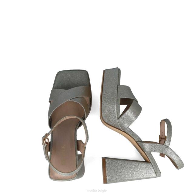 octantis vrouwen Menbur 0RLN83 goud sandalen