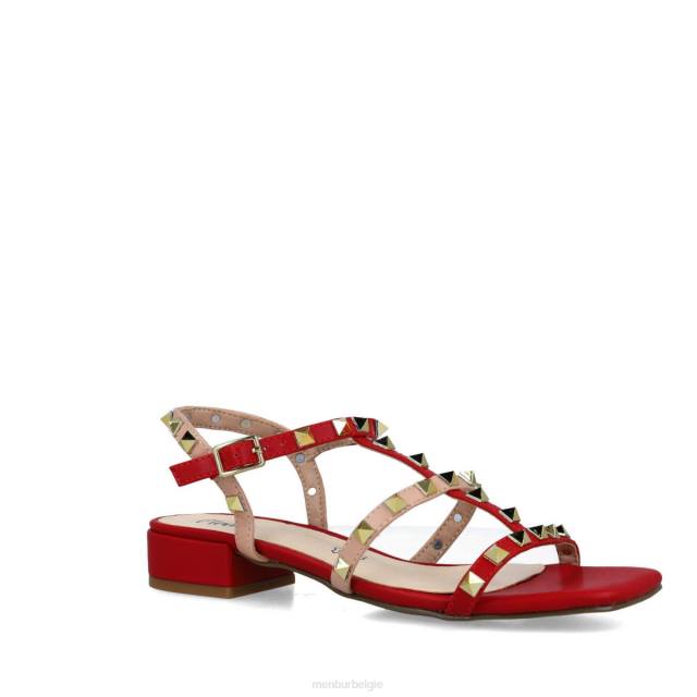 ophiuchus vrouwen Menbur 0RLN2660 rood sandalen