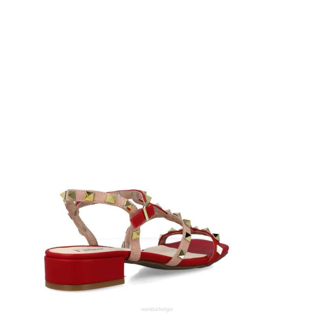 ophiuchus vrouwen Menbur 0RLN2660 rood sandalen