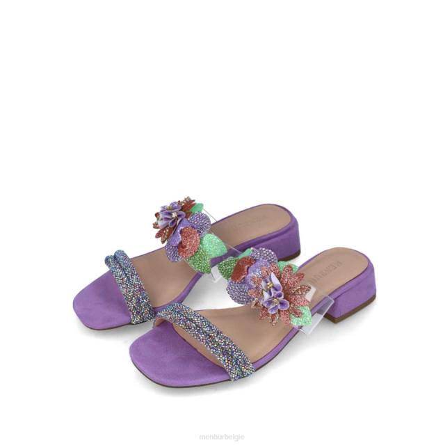 pauw vrouwen Menbur 0RLN2616 paars sandalen