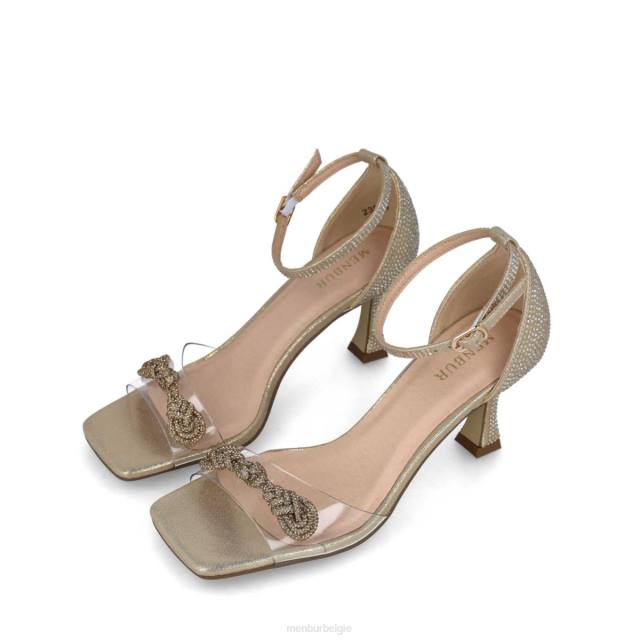 perseus vrouwen Menbur 0RLN2784 goud sandalen