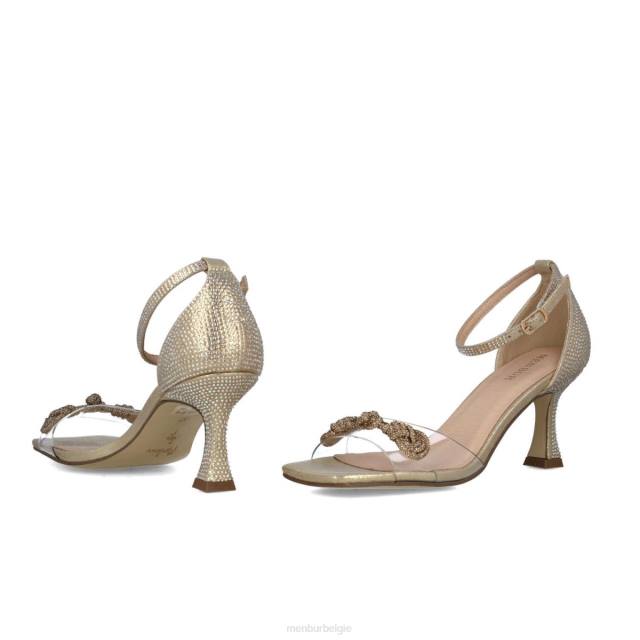 perseus vrouwen Menbur 0RLN2784 goud sandalen