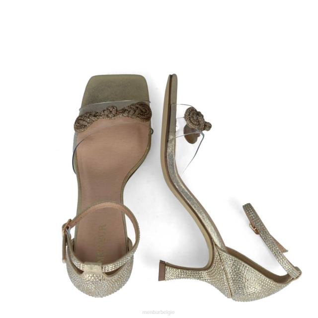 perseus vrouwen Menbur 0RLN2784 goud sandalen