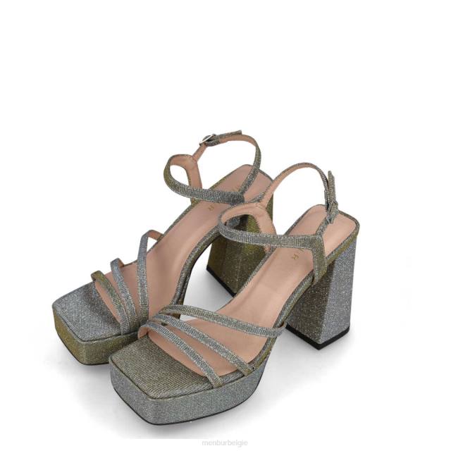 pollux vrouwen Menbur 0RLN2722 grijs sandalen