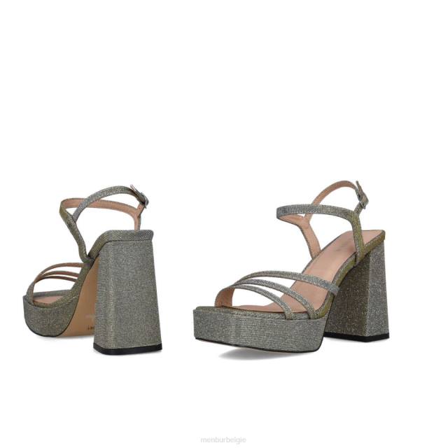 pollux vrouwen Menbur 0RLN2722 grijs sandalen