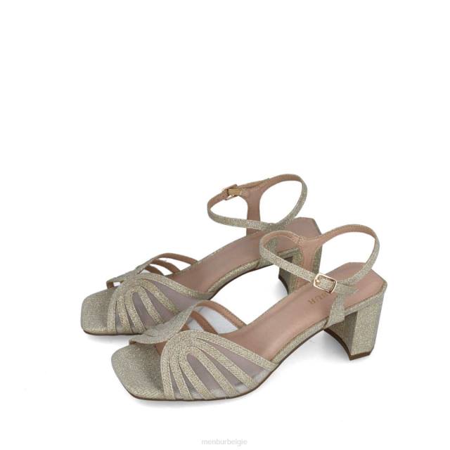 pollux vrouwen Menbur 0RLN2826 goud sandalen