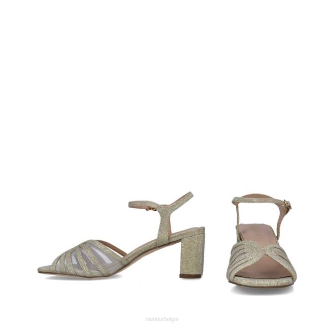 pollux vrouwen Menbur 0RLN2826 goud sandalen