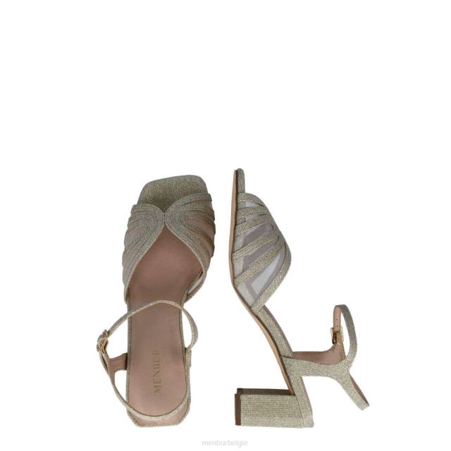 pollux vrouwen Menbur 0RLN2826 goud sandalen