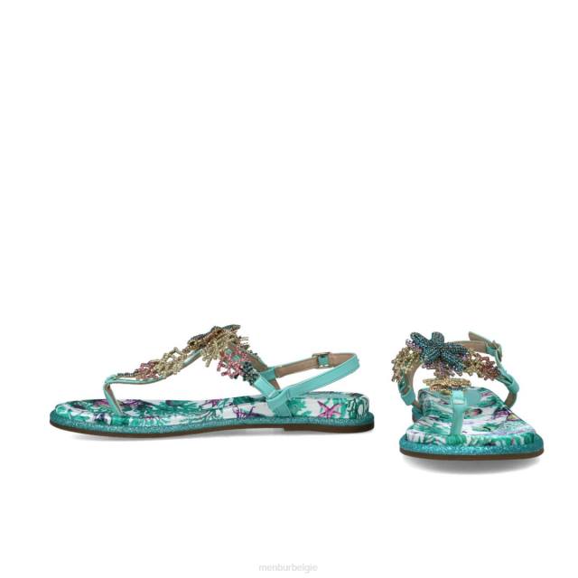 regulus vrouwen Menbur 0RLN2913 azul medio sandalen