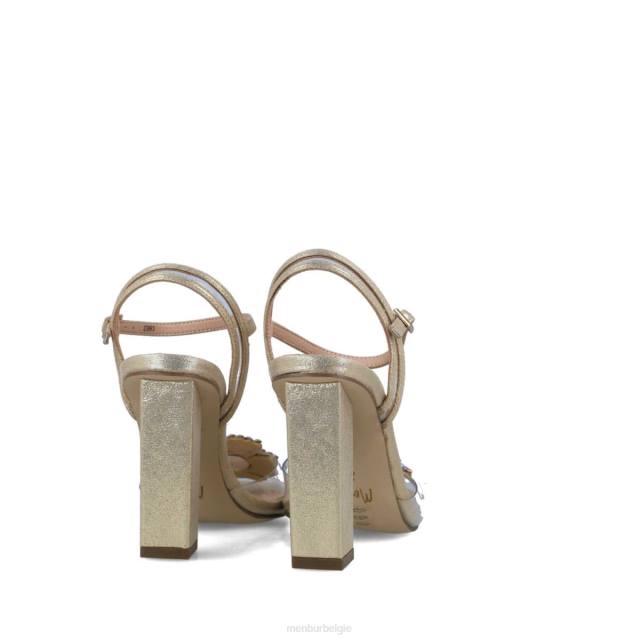 reticulum vrouwen Menbur 0RLN144 goud sandalen