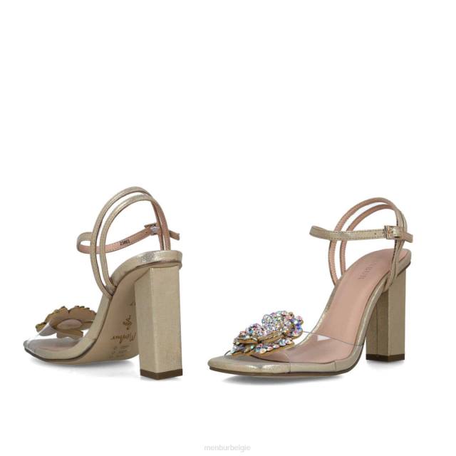 reticulum vrouwen Menbur 0RLN144 goud sandalen