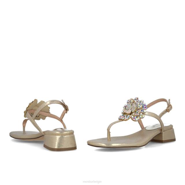 reticulum vrouwen Menbur 0RLN55 goud sandalen