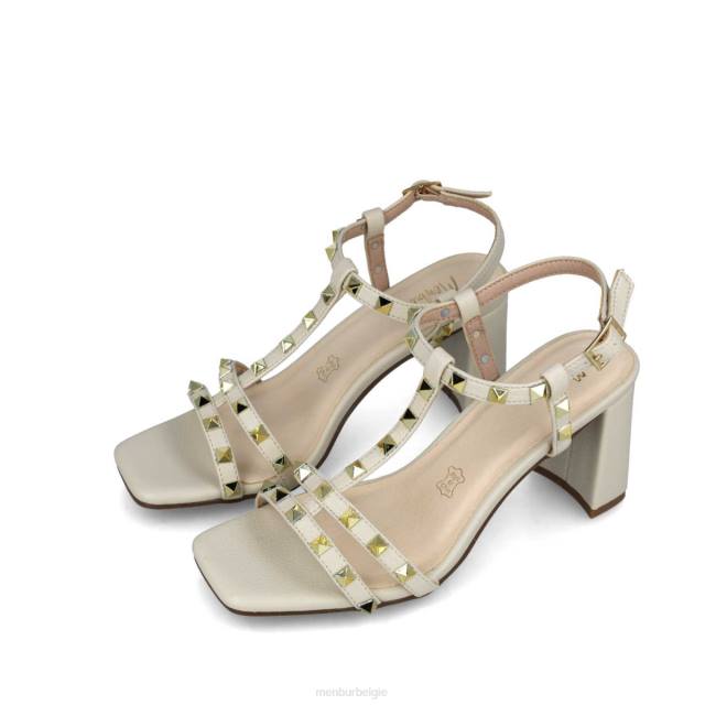 sagitta vrouwen Menbur 0RLN131 wit sandalen