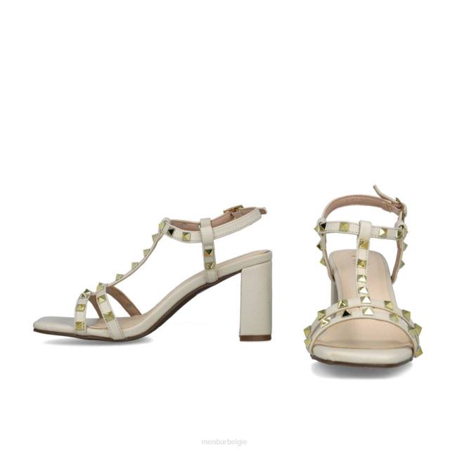 sagitta vrouwen Menbur 0RLN131 wit sandalen