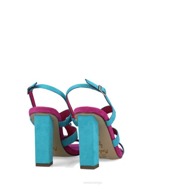 sagittae vrouwen Menbur 0RLN2893 azul medio sandalen