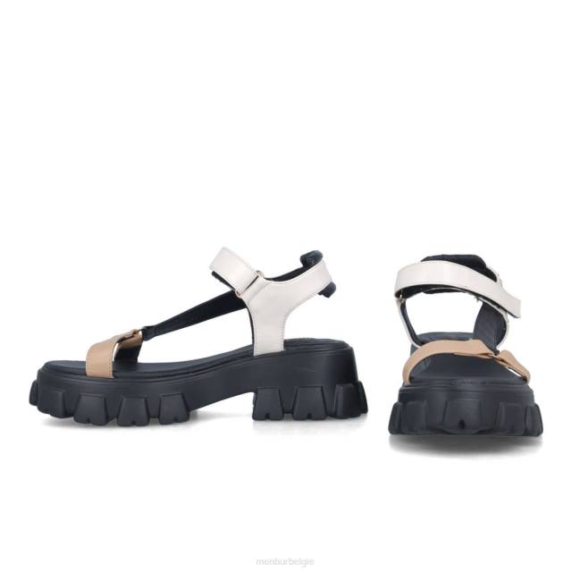 slangen vrouwen Menbur 0RLN157 zwart sandalen