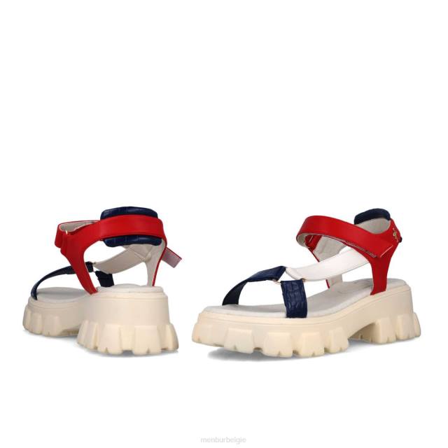 slangen vrouwen Menbur 0RLN2903 donkerblauw sandalen