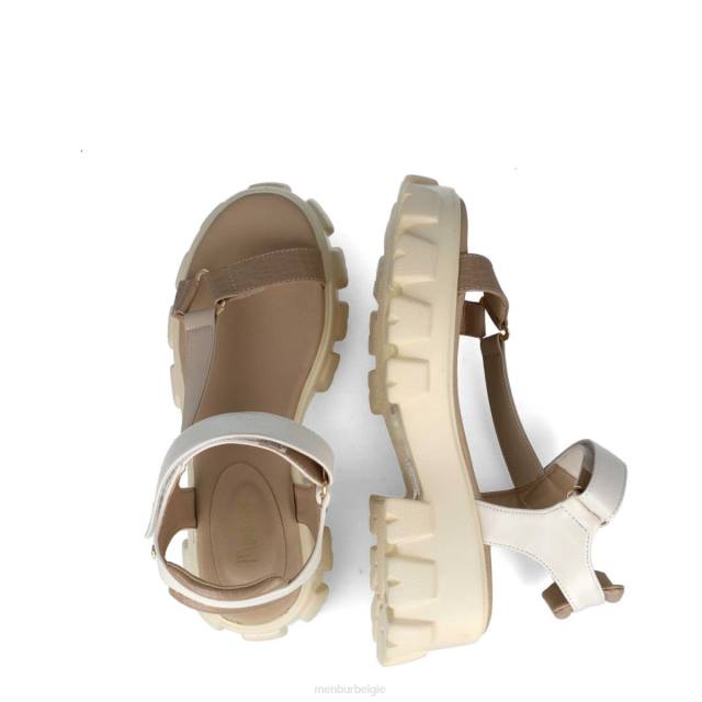 slangen vrouwen Menbur 0RLN2904 beige sandalen