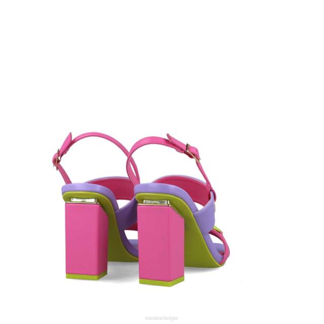 ursa minderjarig vrouwen Menbur 0RLN2587 roze sandalen