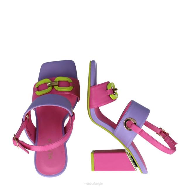 ursa minderjarig vrouwen Menbur 0RLN2587 roze sandalen