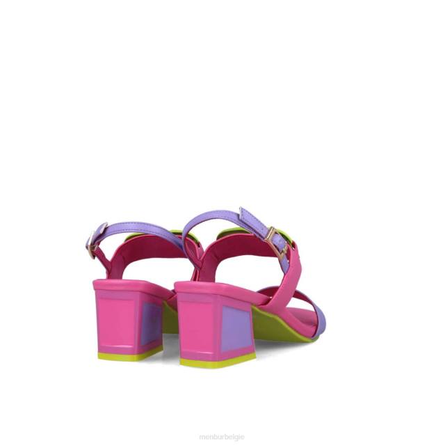 ursa minderjarig vrouwen Menbur 0RLN2822 roze sandalen