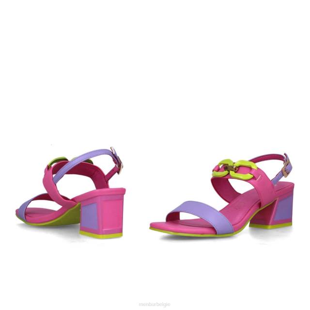 ursa minderjarig vrouwen Menbur 0RLN2822 roze sandalen