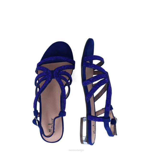 vinca vrouwen Menbur 0RLN365 azul medio casual chique schoen