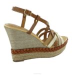 abu dabi vrouwen Menbur 0RLN1373 beige hoge hakken - Image 3