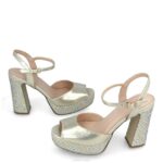 albaredo vrouwen Menbur 0RLN4048 goud hoge hakken - Image 7