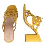 albonees vrouwen Menbur 0RLN307 geel casual chique schoen - Image 2