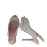 annuleren vrouwen Menbur 0RLN4087 beige hoge hakken - Image 2
