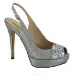 arenales vrouwen Menbur 0RLN4710 zilver hoge hakken - Image 2