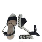 ballabio vrouwen Menbur 0RLN222 zwart casual chique schoen - Image 2